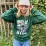 Fly For A Funghi Mushroom Slogan Sweatshirt, thumbnail 2 of 4