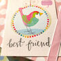 Best Friend Greetings Card, thumbnail 3 of 5
