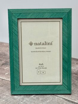 Natalini Green Photo Frame, 2 of 4