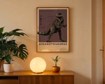 Giganotosaurus | Dinosaur Art Print, 2 of 8