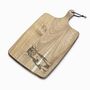 Personalised Chihuahua Engraved Acacia Serving Board, thumbnail 8 of 10