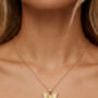 Gold Or Silver Butterfly Necklace, thumbnail 4 of 7