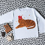 Tiger And Crown Toddler Birthday T Shirt, thumbnail 2 of 7