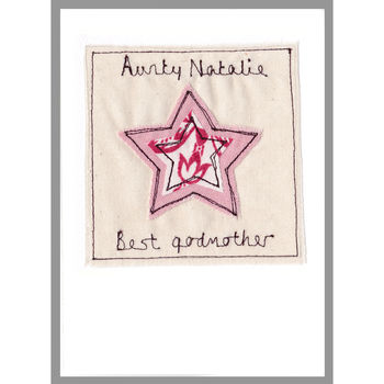 Personalised Girls Initial Star Card For Any Occasion, 9 of 12