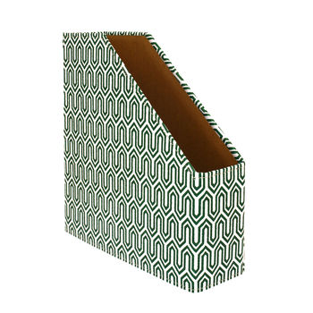 Recycled Tropical Leaves And Geometric Magazine File, 5 of 5