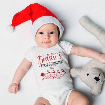 Christmas As A Family Matching T Shirts And Baby Grow, 4 of 5