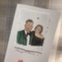 A5 Personalised Valentines Day Illustrated Card, thumbnail 11 of 12