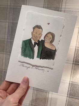 A5 Personalised Valentines Day Illustrated Card, 11 of 12