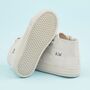 Personalised Grey Kids High Top Trainers, thumbnail 4 of 6