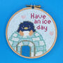 Have An Ice Day Cross Stitch Kit, thumbnail 2 of 9