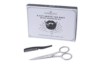 Dapper Chap 'A Cut Above The Rest' Beard Grooming Kit, 3 of 4