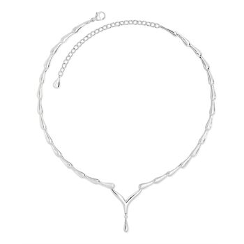 Drop Wishbone Necklace, 2 of 3