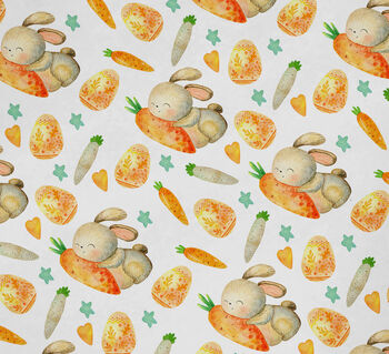 Easter Carrot Wrapping Paper Roll Or Folded, 3 of 3