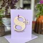 Personalised Bronze 8th Wedding Meaning Anniversary Card, thumbnail 1 of 11