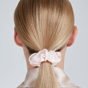 Silk Scrunchie Pink, 2 of 7