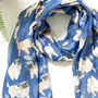 Cute Pug Print Scarf, thumbnail 6 of 6