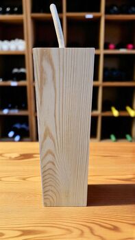 Personalised Wooden Wine Box With Handle – Engraved, 8 of 9