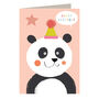 Happy Birthday Panda Card, thumbnail 2 of 4