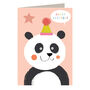 Happy Birthday Panda Card, thumbnail 2 of 5