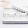 Ivory 'Claire' Collection Bridal Garter, thumbnail 3 of 7