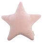Velvet Aristote Star Cushion In Bloom Pink, thumbnail 1 of 8