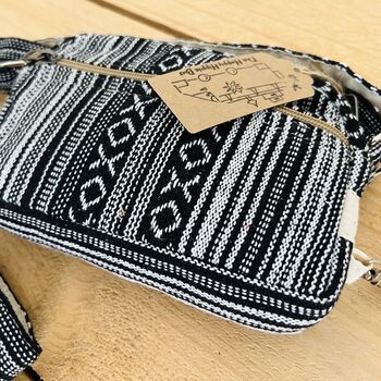 Mini Striped Bohemian Shoulder Bag, 9 of 12