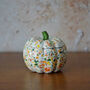 Jesmonite Pumpkin Pot Candle Terrazzo Autumn, thumbnail 2 of 3