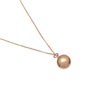 Pregnancy Necklace Pink Gold, 3 of 6