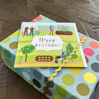Gardening Happy Birthday Card, 4 of 5