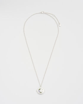 Silver Nightshade Moon Locket Necklace, 4 of 8