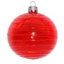 Christmas Cut Glass Bauble, 8cm, thumbnail 10 of 10