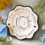 I Did Nothing Today Hand Painted Scalloped Plate, thumbnail 1 of 5