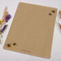 A5 Kraft Letter Writing Paper With Bumble Bees, thumbnail 4 of 4