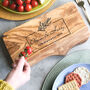 Personalised Wedding Gift Cheese Board, thumbnail 1 of 7