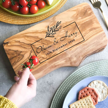 Personalised Wedding Gift Cheese Board, 2 of 9
