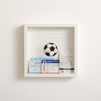 Personalised Football Tickets Memory Frame, 6 of 10