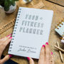 Personalised Gold Foil Food And Fitness Planner, thumbnail 1 of 12