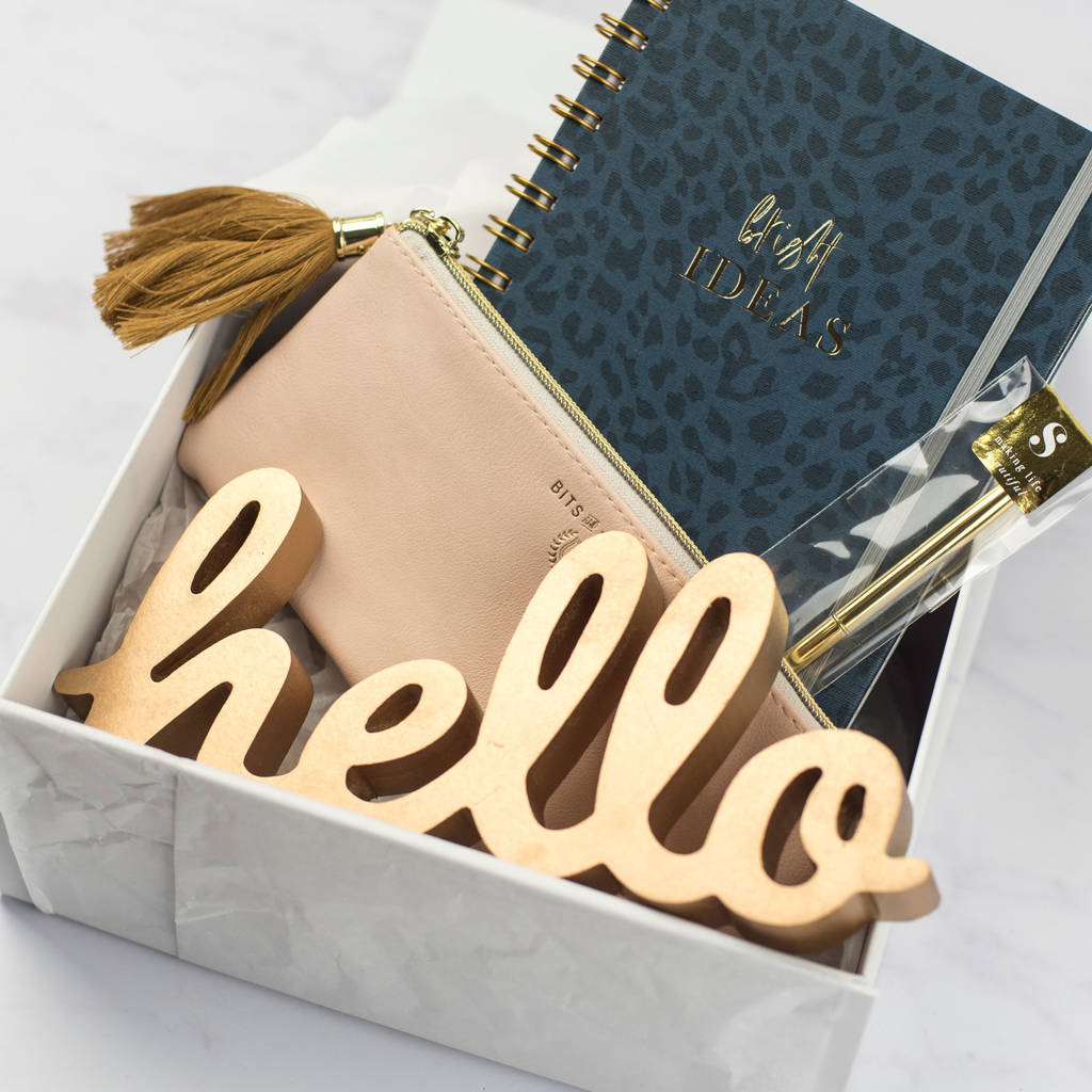 The Personalised Stationery Lover's Gift Set By Magic + Monroe
