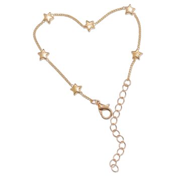 Gift For Best Friend With Silver Plated Or Gold Plated Star Bracelet And Card, 6 of 12