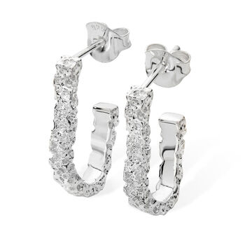 Half Hula Hoop Earrings, 2 of 4