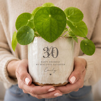 Personalised 30th Birthday Plant Pot, 2 of 8
