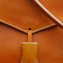 Statement Leather Tassel Cross Body Bag, thumbnail 9 of 12