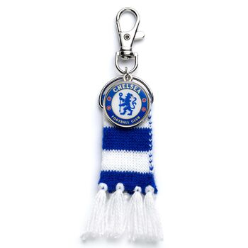 Chelsea Football Club Scarf And Logo Backpack Hanger, 4 of 6