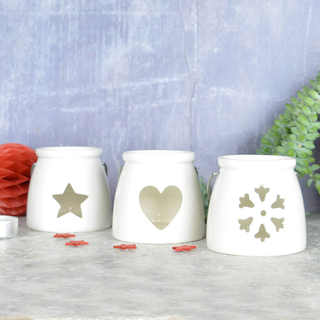 Christmas Tea Light Holders By Pink and Turquoise