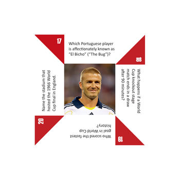 World Cup Football Knowledge Game For Sporrts Fans, 5 of 9