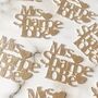 Personalised Mrs To Be Hen Party Table Decorations, thumbnail 2 of 9