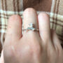 Sterling Silver Reindeer Ring, thumbnail 6 of 12