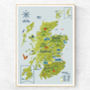 Whisky Map Of Scotland, thumbnail 1 of 2
