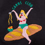Carbs Club Embroidered T Shirt, thumbnail 7 of 10