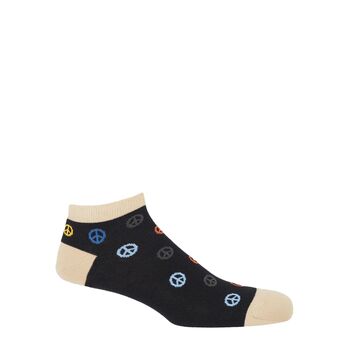 Peace Men’s Trainer Socks Gift Box, 5 of 7